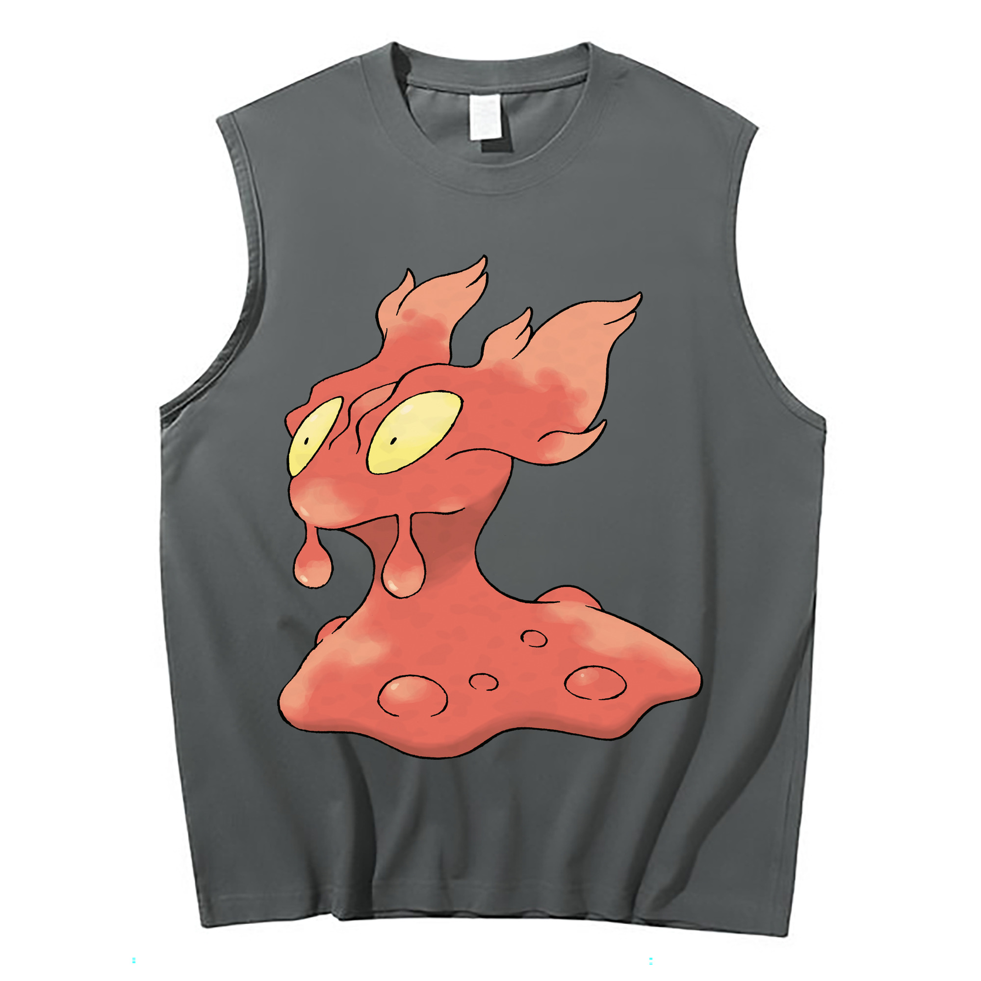 （画像用） ポケットモンスター Pokémon コットン100％タンクトップ（フロントプリント）